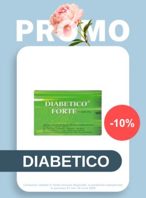 Promotie cu reducere 10% la Diabetico