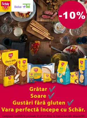 Promotie cu reducere 10% la Dr Schar