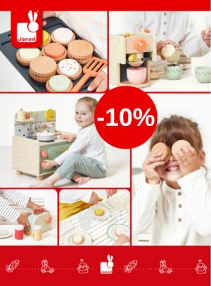 Promotie cu reducere 10% la Janod