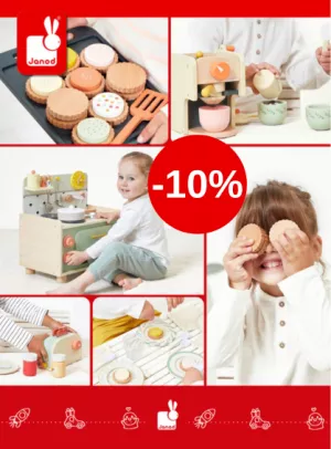 Promotie cu reducere 10% la Janod