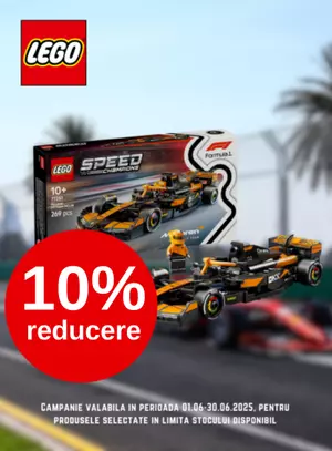 Promotie cu reducere 10% la Lego 