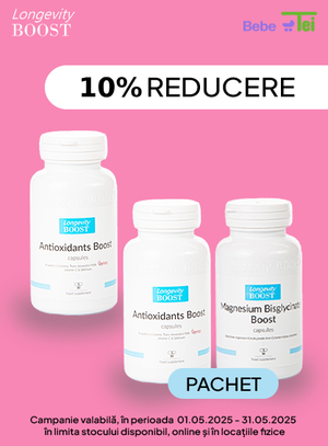 Promotie cu reducere 10% la Longevity Boost