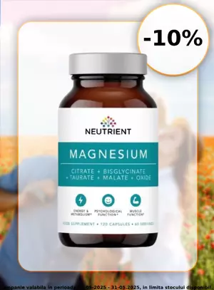 Promotie cu reducere 10% la Neutrient