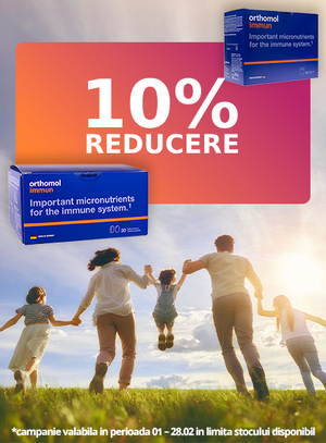 Promotie cu reducere 10% la Orthomol