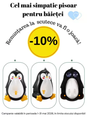 Promotie cu reducere 10% la Pinguin