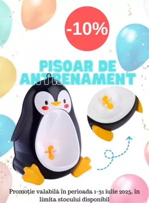 Promotie cu reducere 10% la Pinguin
