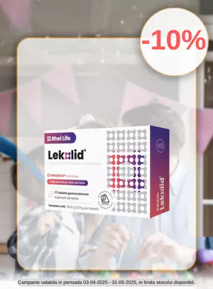 Promotie cu reducere 10% la Rhei Life