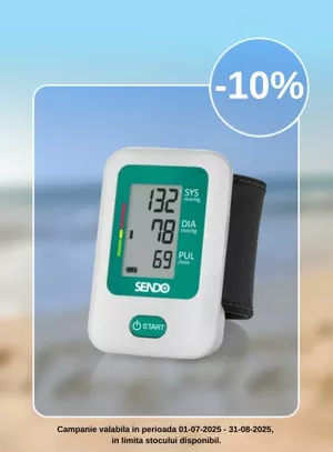 Promotie cu reducere 10% la Sendo