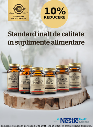 Promotie cu reducere 10% la Solgar