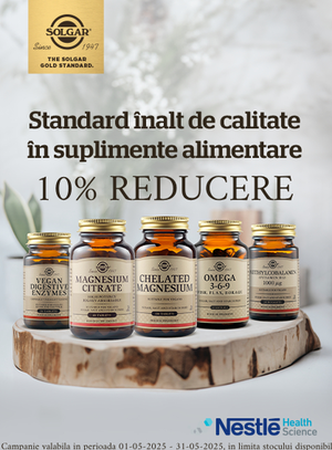 Promotie cu reducere 10% la Solgar