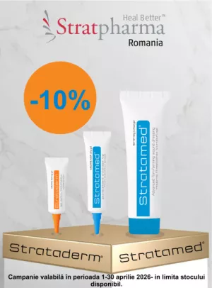 Promotie cu reducere 10% la Stratpharma