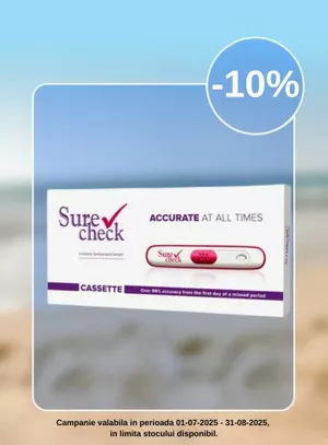 Promotie cu reducere 10% la Surecheck