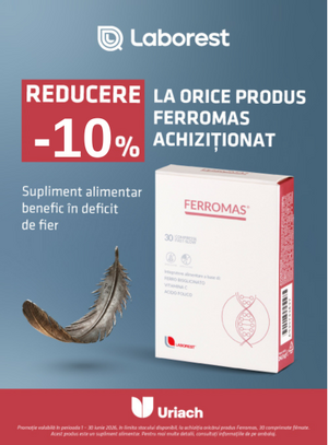 Promotie cu reducere 10% la Uriach