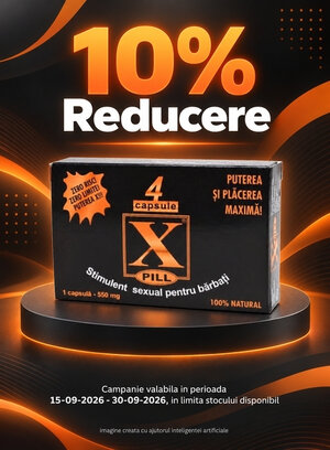 Promotie cu reducere 10% la X-Pill