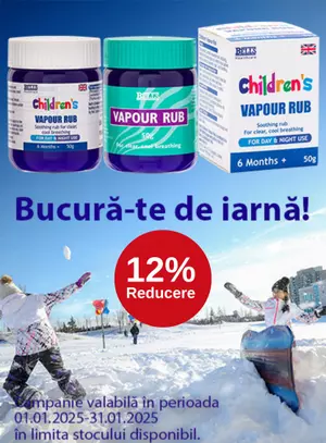 Promotie cu reducere 12% la Vapour Rub