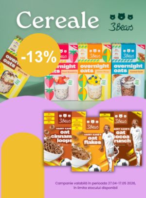 Promotie cu reducere 13% la 3Bears