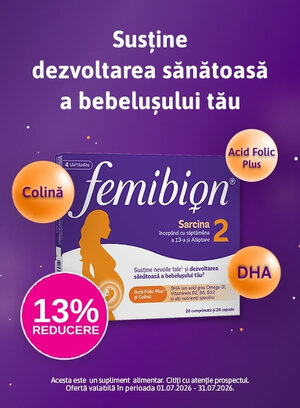 Promotie cu reducere 13% la Femibion