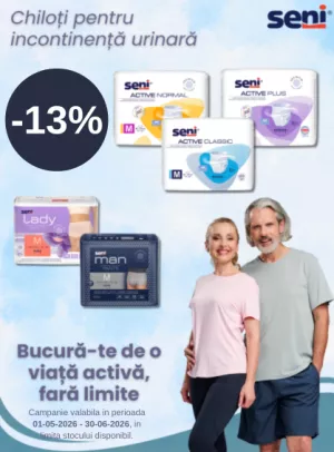Promotie cu reducere 13% la Seni