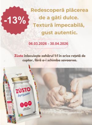 Promotie cu reducere 13% la Zusto