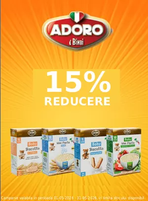 Promotie cu reducere 15% la Adoro