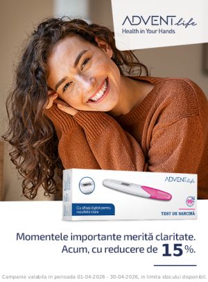 Promotie cu reducere 15% la Advent Life