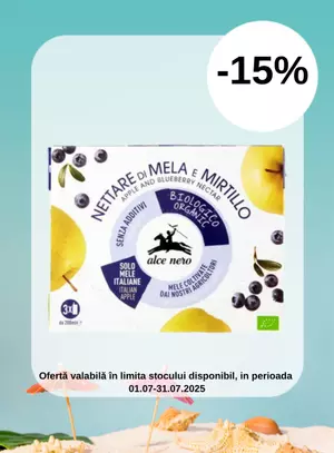 Promotie cu reducere 15% la Alce Nero