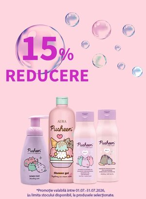 Promotie cu reducere 15% la Aura