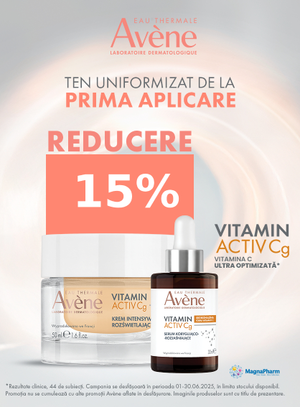 Promotie cu reducere 15% la Avene
