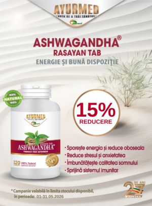 Promotie cu reducere 15% la Ayurmed