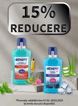 Promotie cu reducere 15% la Benefit