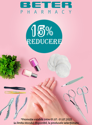 Promotie cu reducere 15% la Beter