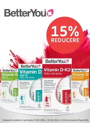 Promotie cu reducere 15% la Better You