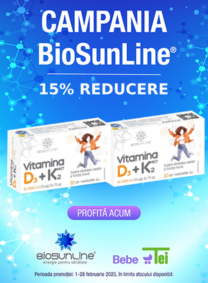 Promotie cu reducere 15% la BioSunLine