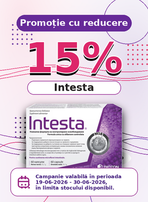 Promotie cu reducere 15% la Bioton