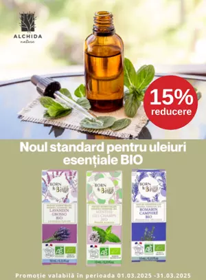 Promotie cu reducere 15% la Born To Bio