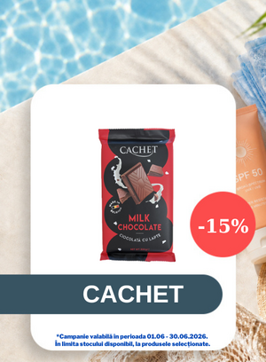 Promotie cu reducere 15% la Cachet