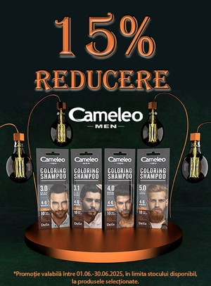 Promotie cu reducere 15% la Cameleo