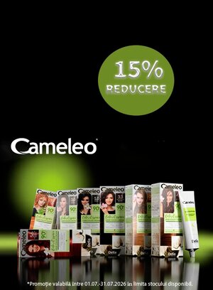 Promotie cu reducere 15% la Cameleo