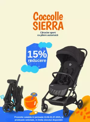Promotie cu reducere 15% la Coccolle Sierra
