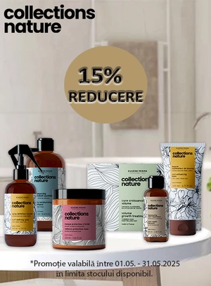 Promotie cu reducere 15% la Collections Nature