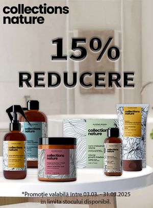 Promotie cu reducere 15% la Collections Nature