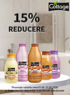 Promotie cu reducere 15% la Cottage