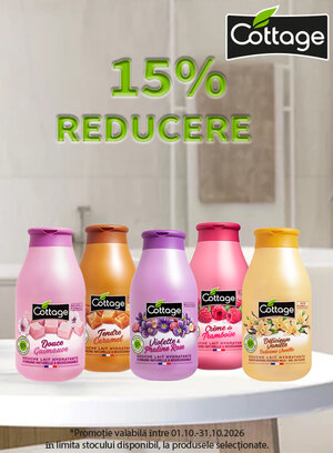 Promotie cu reducere 15% la Cottage