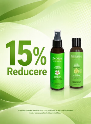 Promotie cu reducere 15% la DermOrganic