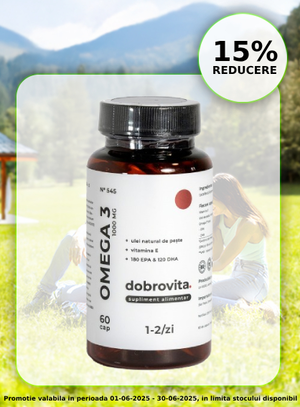 Promotie cu reducere 15% la Dobrovita