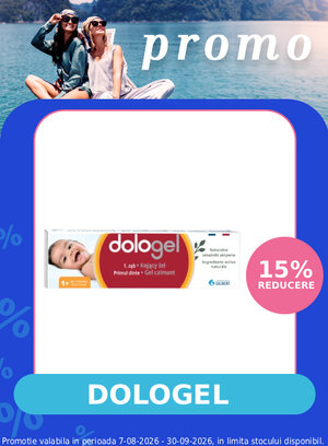 Promotie cu reducere 15% la Dologel