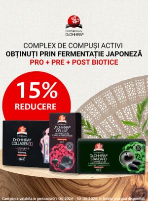Promotie cu reducere 15% la Dr.Ohhira