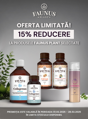 Promotie cu reducere 15% la Faunus