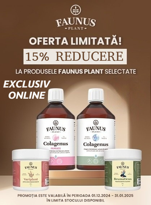 Promotie cu reducere 15% la Faunus