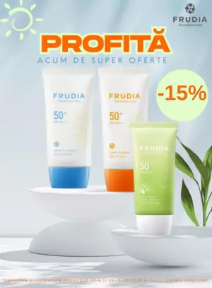 Promotie cu reducere 15% la Frudia SPF